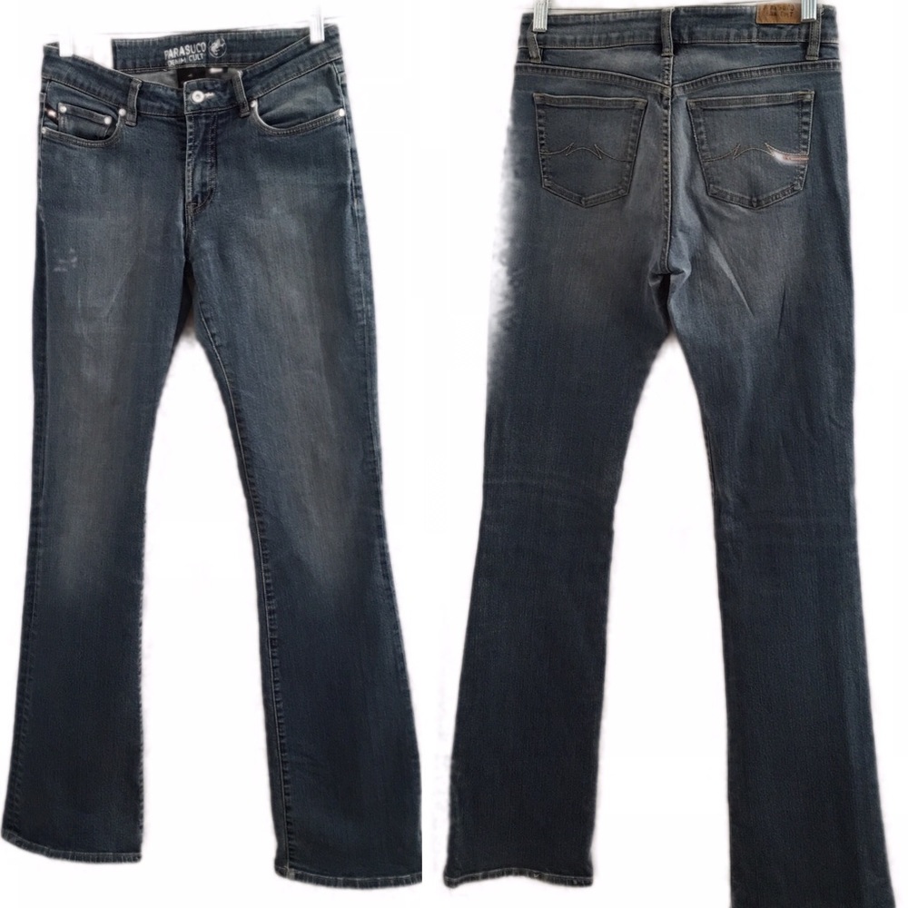 Parasuco women’s jeans size 11 Long Straight Leg